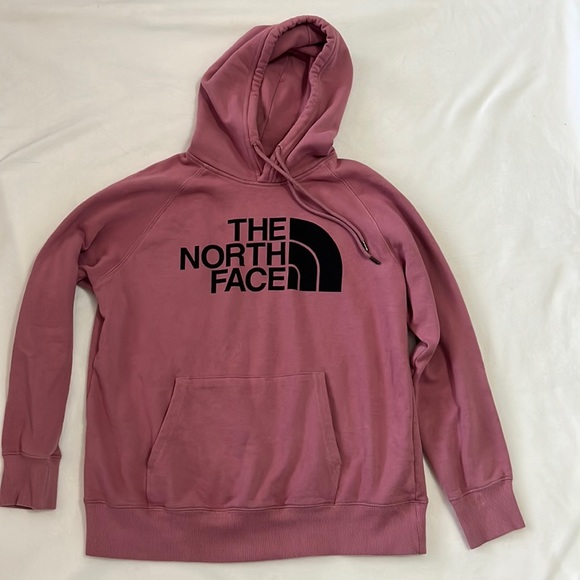 The North Face Tops - The North Face Half Dome Pullover Hoodie Sweatshirt Pink Mauve, size Medium